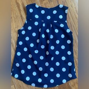 Pixley Curran Split Neck Sleeveless blouse, Size S